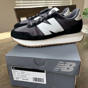 New Balance 237 Women’s Sneakers Black Grey Size 7.5 US